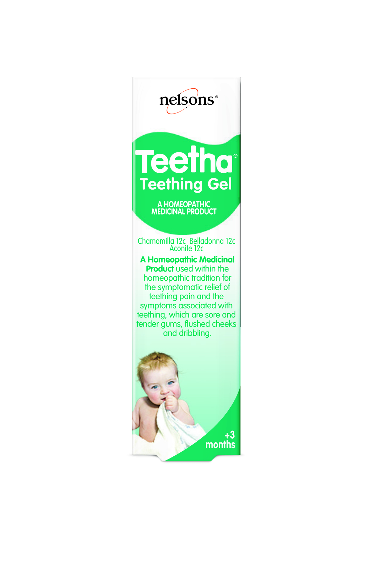 teething gel 3 months
